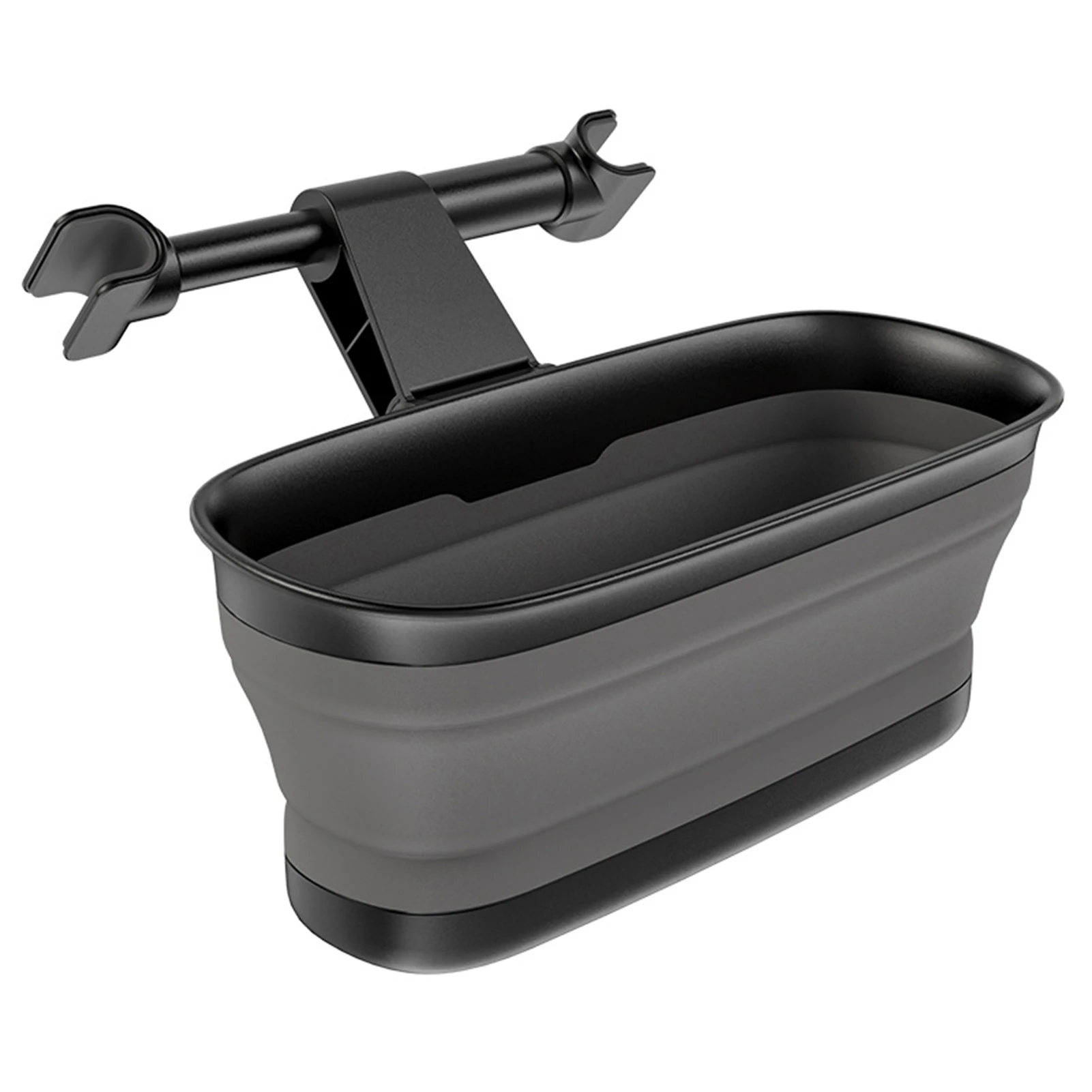 

'The Best Folding Car Back Seat Organizer with Cosmetic Mirror Cup Holder Universal Drink Food Holder with Foldable Tray 889