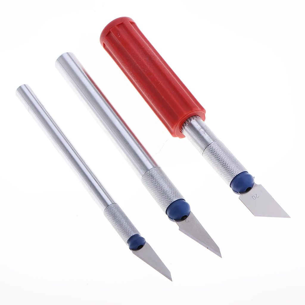 

13 Pieces/set Precision Craft Graver Cutter with Blades for Paper Plastic Leather Cutting Tools DIY Art Work Carving Sculpture
