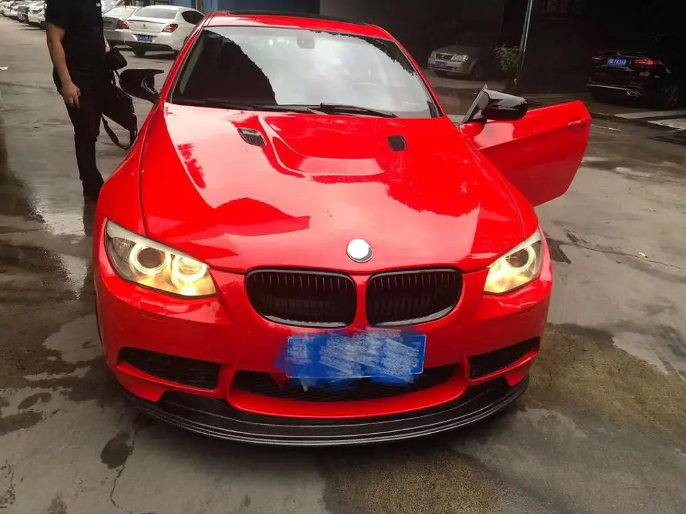 Для BMW E90 E92 E93 2005 11 запасная блестящая черная крышка зеркала заднего вида не просто