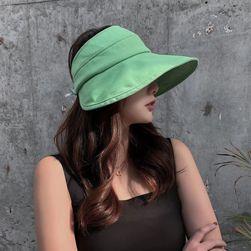 Шляпа от солнца Foux летняя женская шляпа с козырьком складывающаяся широкими