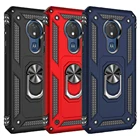 Армированный силиконовый чехол для Motorola Moto E5 E6 E6S E6i E7 Power 2021 G6 G7 Plus G8 Power Lite G9 Play, чехол с магнитным кольцом-держателем