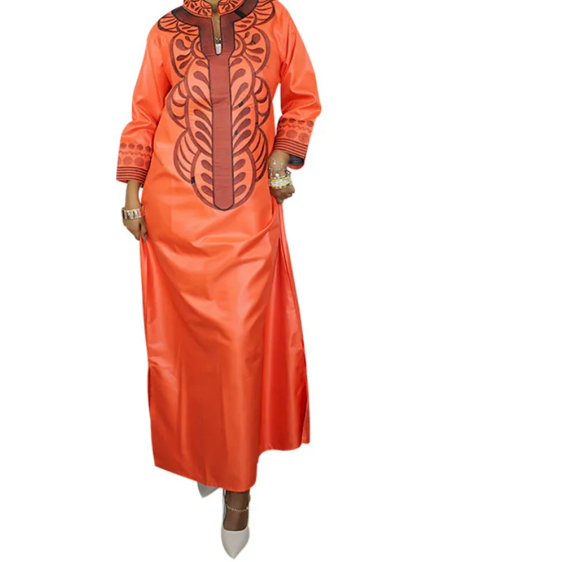 Платье с вышивкой в африканском стиле только одно платье|Африканская одежда| |