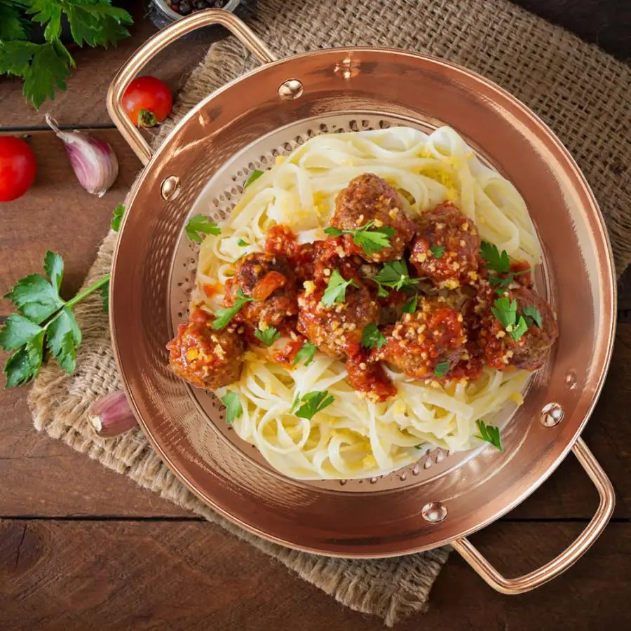 Кастрюля из нержавеющей стали лоток для морепродуктов с двойной ручкой 26 см