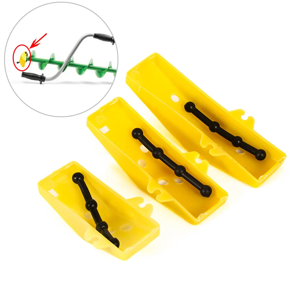 

Auger Blade Guard ABS Icebreaker Rotating Head Protection Cover Wear Resistant Drill Protecter Pesca Iscas Tackle Tool Accessory