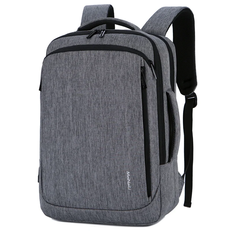gray 2 LOOZYKIT рюкзак для ноутбука мужские рюкзаки бизнес ноутбук Mochila водонепроницаемый рюкзак зарядка через usb сумки для путешествий - Цвет: gray 2