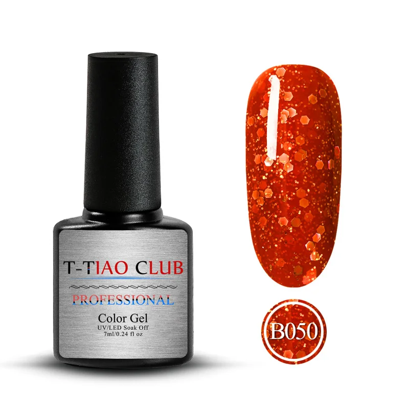 M30478 T-TIAO, клубный Гель-лак для ногтей, чистый цвет, Полуперманентная основа, верхнее покрытие, УФ светодиодный, лампа для маникюрный лак, гибридный блестящий гель - Цвет: M30478