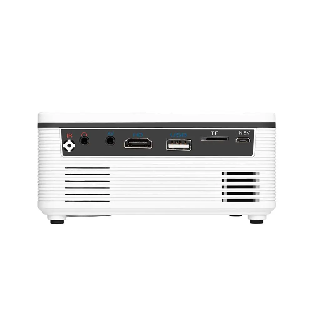 Портативный карманный светодиодный проектор ByJoTeCH S361 с поддержкой AV TF карты USB 5 В 2