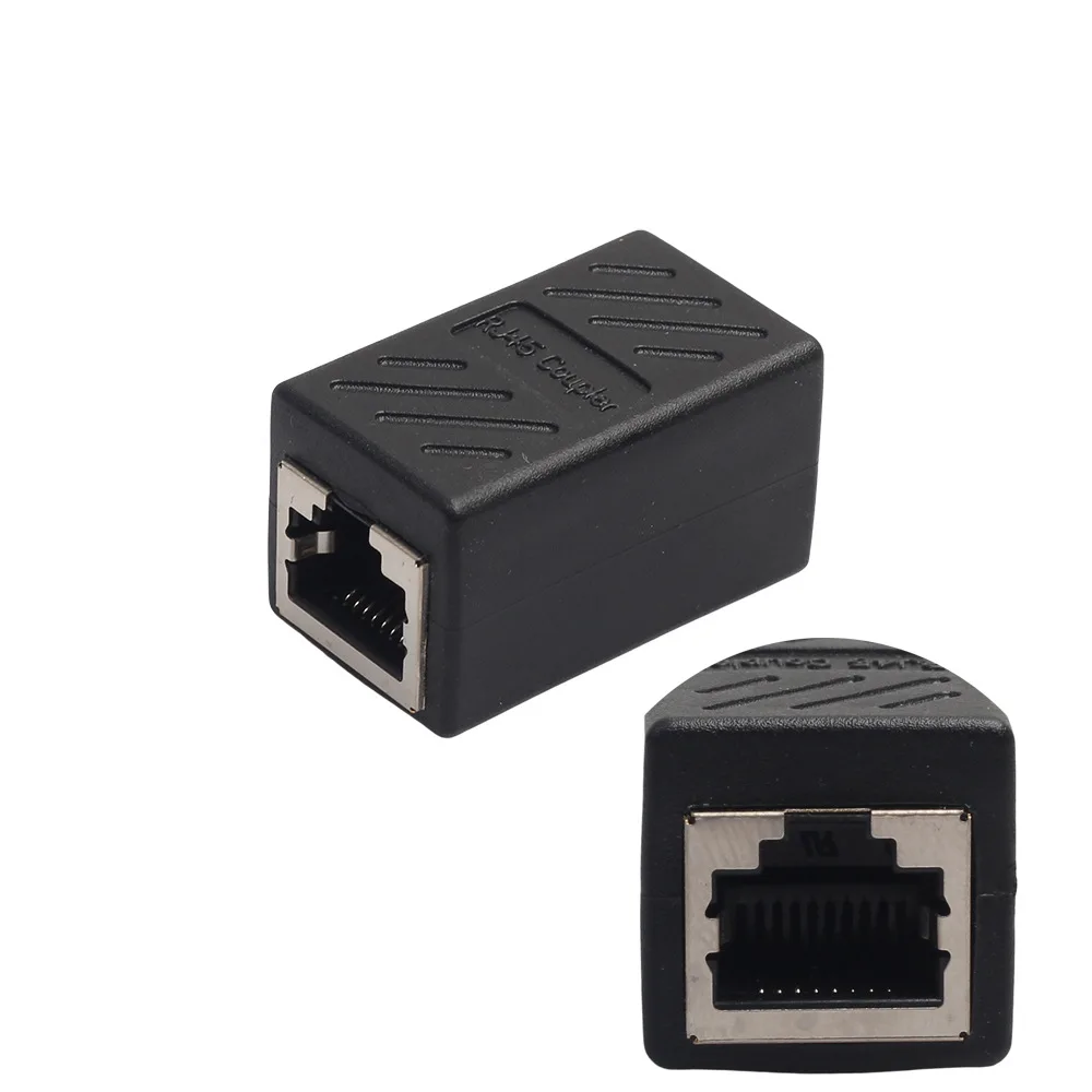 

RJ45 network cable connector straight through connector six kinds of connector crystal head product butt joint injection molding