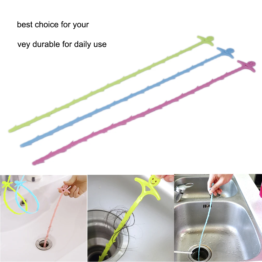 1pc Sink Cleaning Hook Bathroom Floor Drain Sewer Dredge Toilet Bathtub Brush Kitchen Clean Hooks | Дом и сад