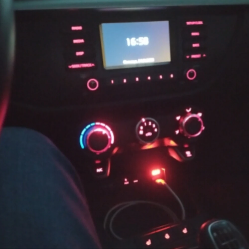 2 шт./комплект ручка из алюминиевого сплава для кондиционера KIA RIO K2 KXCROSS 2017-19 |