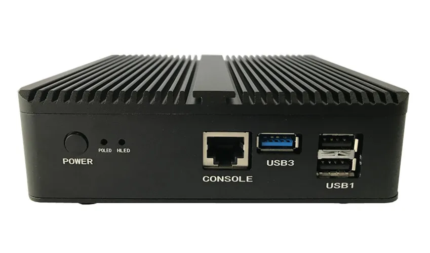 Безвентиляторный мини ПК Pfsense J1900 Четырехъядерный 4 * Intel WG82583 гигабитная Lan