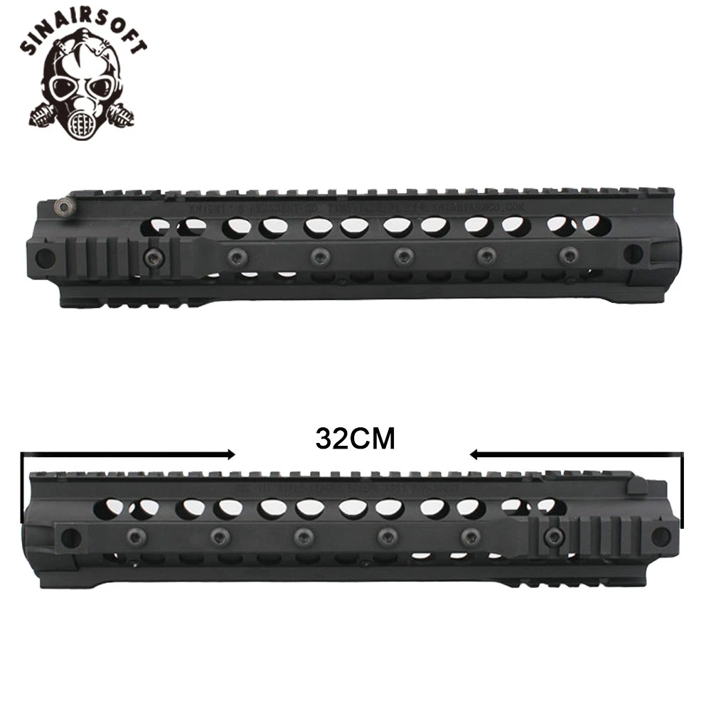 KAC Style URX III 12 5 дюймов черная алюминиевая железная направляющая для AEG/GBB страйкбола