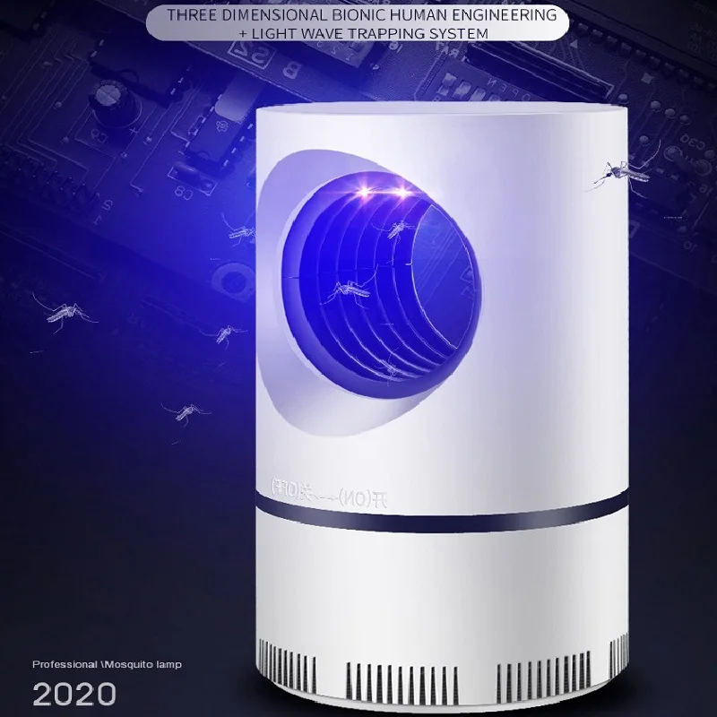 Фотокаталитическая лампа ловушка для комаров светодиодсветильник отпугивания