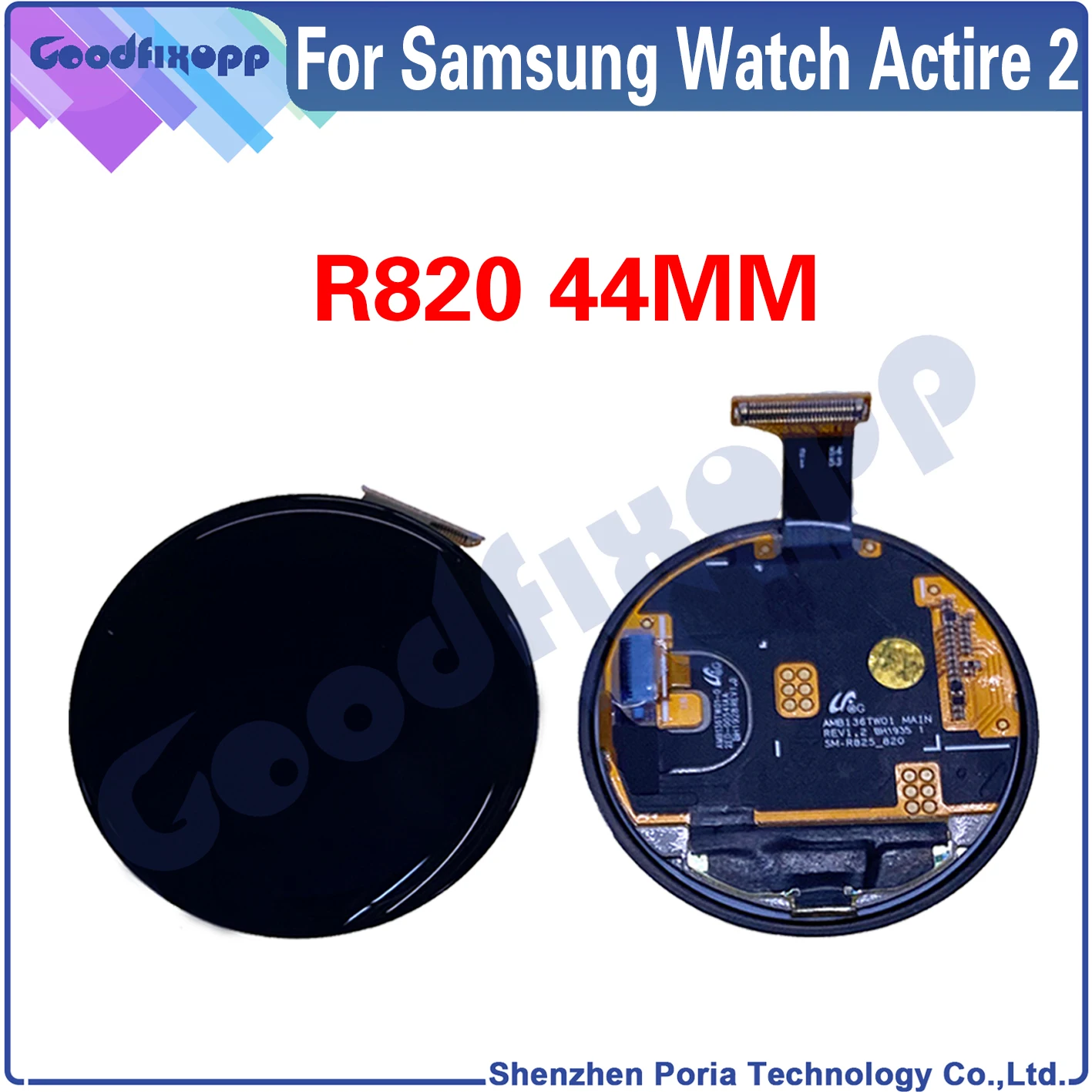 Оригинальный дисплей для часов Samsung Watch Active 2 R820 44 мм/R830 40 мм ЖК-дисплей в сборе