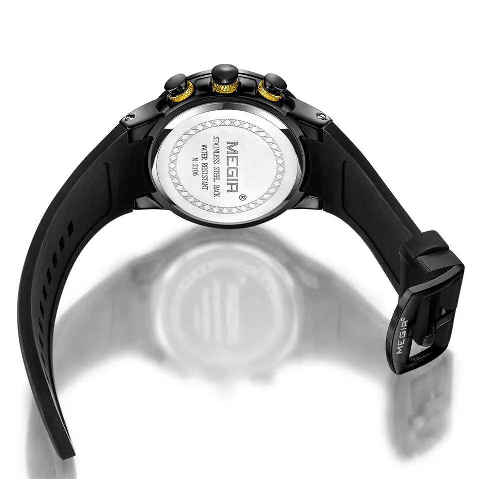 Fashion Sport Watch Men Chronograph Quartz Watches Military Waterproof relogio masculino 2019 Black wach man whatches | Наручные часы