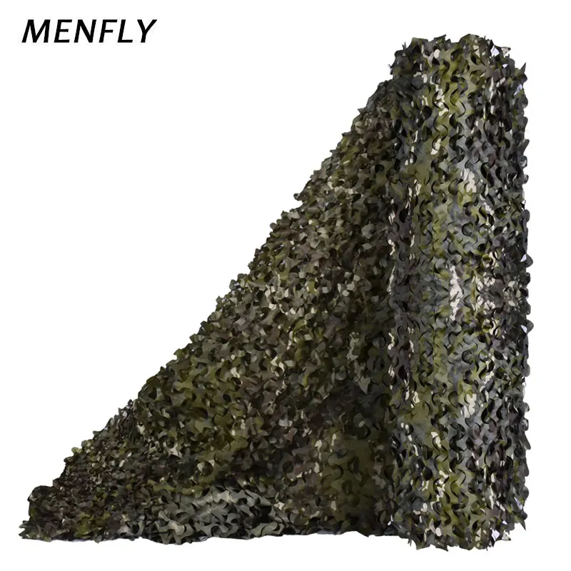MENFLY 1 5 м широкая Однослойная камуфляжная сетка CP для лесного массива навес