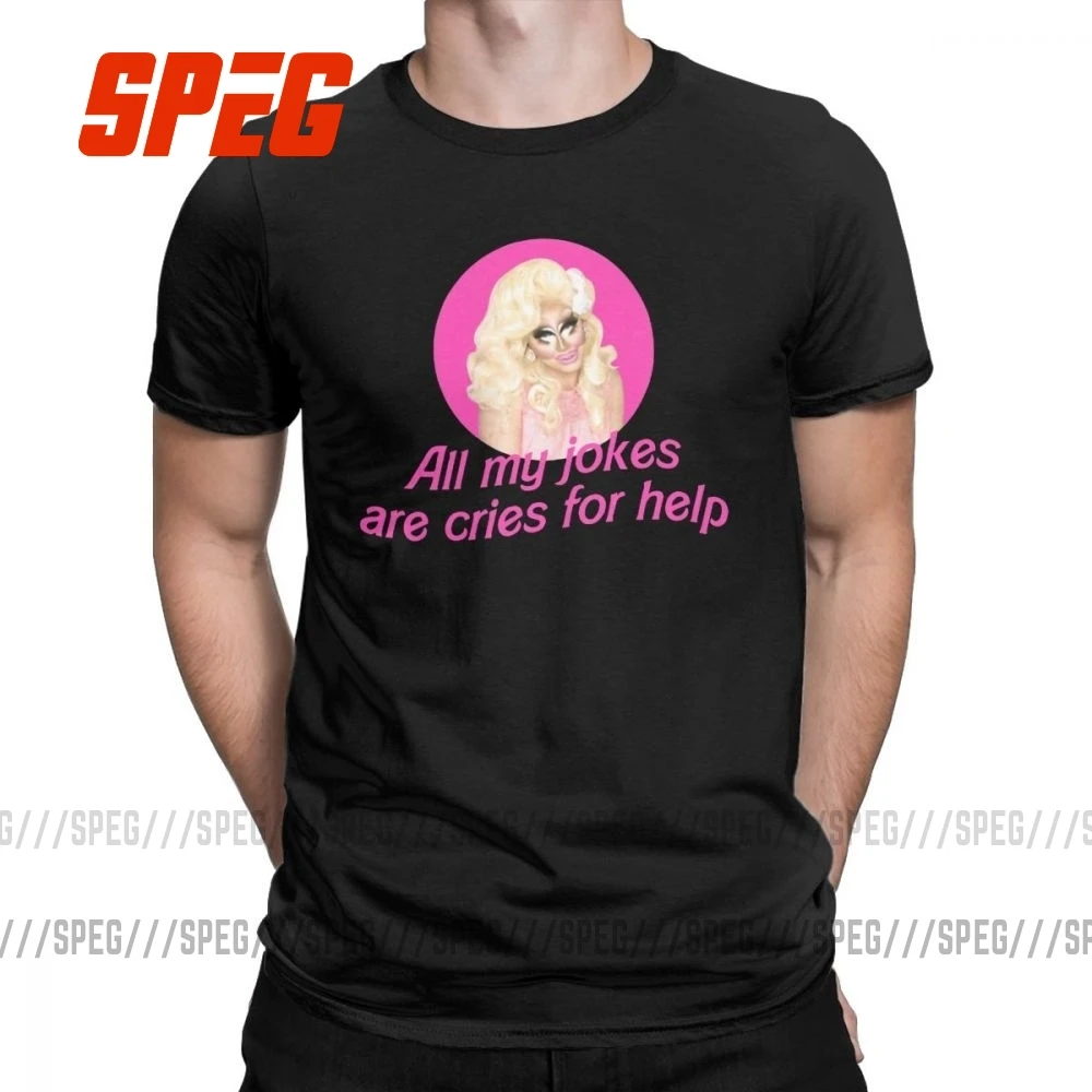 Trixie Mattel розыгрыши руполь фриктанг гонки футболки мужские Miss Vanjie повседневные