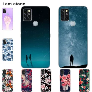 i am alone phone case for umidigi a9 a9 pro a9 max 2020 fashion color cartoon printed paint mobile for umidigi a9 a9 pro a9 max free global shipping