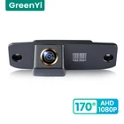 GreenYi 170  HD 1080P Автомобильная камера заднего вида для Hyundai Elantra Sonata Accent Tucson Terracan Kia Carens Opirus Sorento Night Vision Reverse Reversing 4 Pin Автостоянка AHD