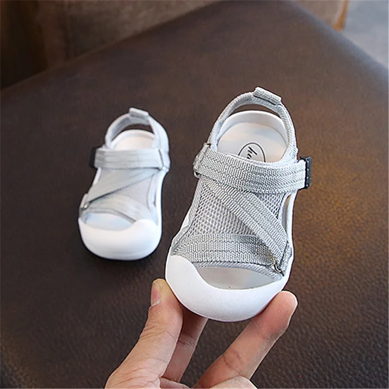 Летние детские туфли для малышей 2020 года Baby Girls Boys Casual Non-Slip Breathable High Quality Kids Anti-collision Beach.