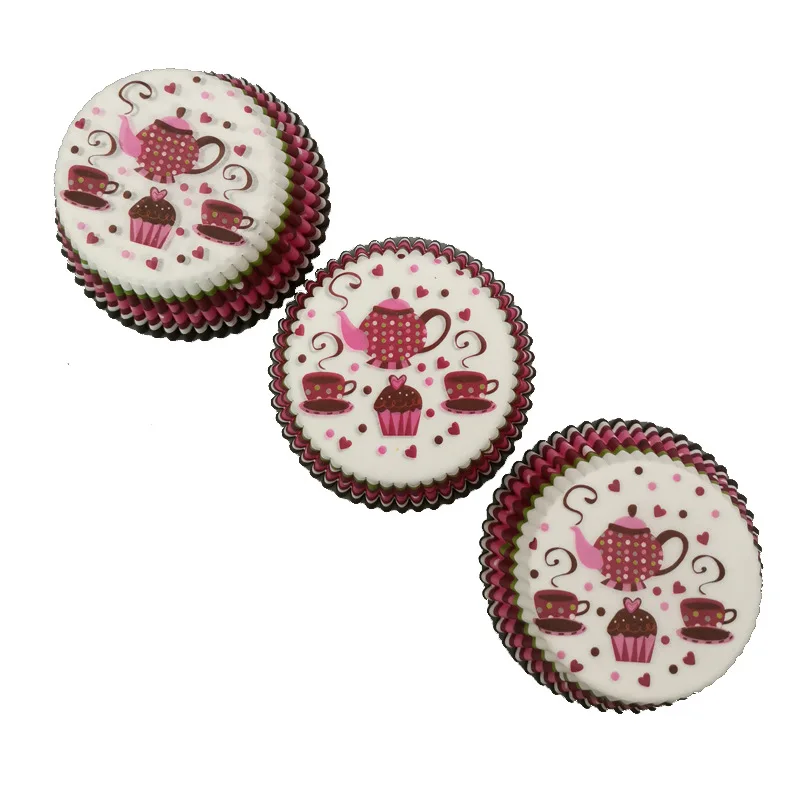 LINVIERLOVE бумажная чашка для кексов 100 шт. Формы лайнер коробка выпечки чехол