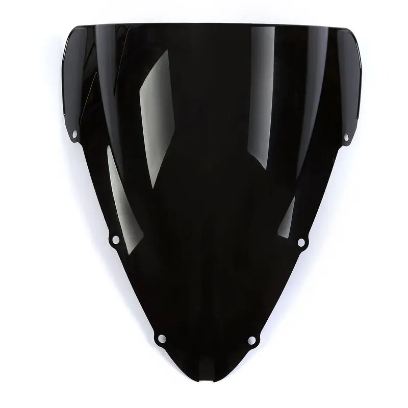Motorcycle Black Double Bubble Windscreen Windshield Screen ABS Shield Fit For Honda CBR600 F4i  2001-2007