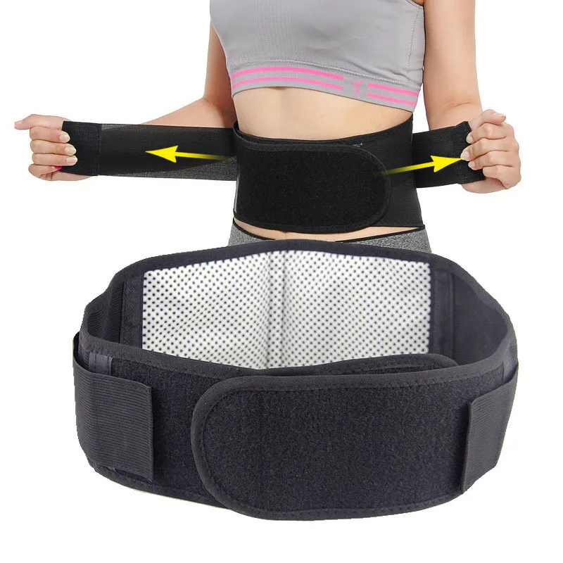 

Adjustable Tourmaline Waist Brace Support Belt Band Self Heating Lower Back Supports Magnetic Therapy Lumbar Waist Bandage Back
