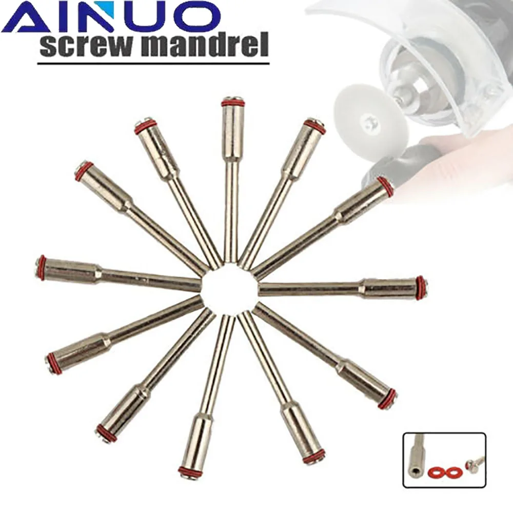 

5/10/20Pcs Dremel Accessories 2.35mm/3mm Shank Miniature Clamping Connecting Lever Polishing Wheel Mandrel Cutting Wheel Holder
