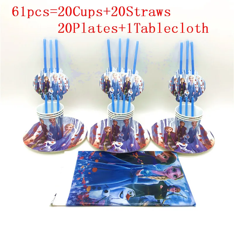 

31 шт./61 шт., одноразовые тарелки на праздник