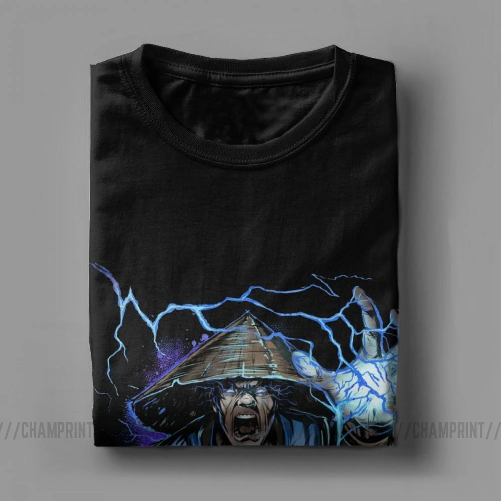 Футболка мужская с надписью Thunder God Mortal Kombat 11|Мужские футболки| |