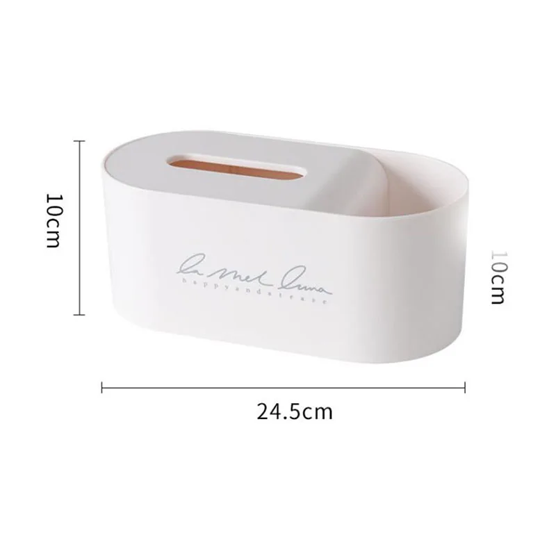 

Creative Tissue Box Cover Home Car Desk Organizer Remote Control Holder Makeup Cosmetic Storage Box Napkin Paper Container