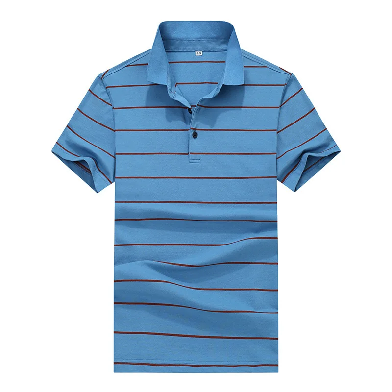

Polo Shirts Mens Striped Desiger Polos Tee Shirts Short Sleeve Clothes Casual Business Summer Tops polos de marca para hombre