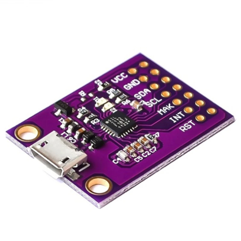 Розничная CP2112 плата отладки USB К I2C коммуникационный модуль CCS811 отладки|Корпуса и