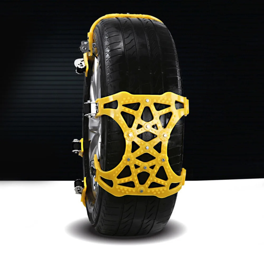 

3Pcs Universal Non-slip Wheel Snow Chain Vehicles Thickened Widened Winter Truck Car Snow Tire Chain Anti-skid Belt
