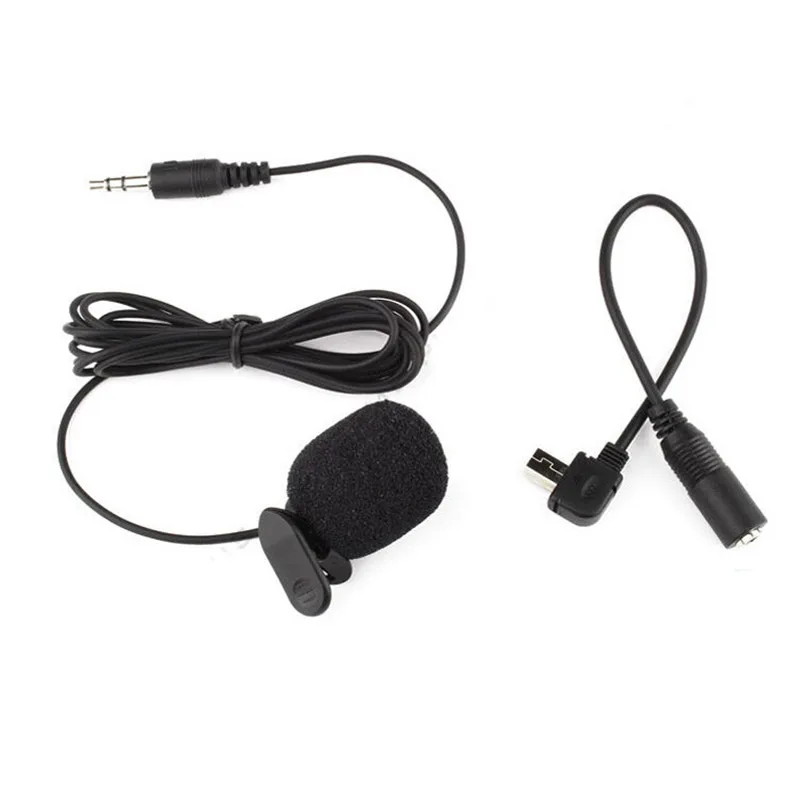 3 5 мм активный зажим микрофон с мини USB аудио адаптер микрофонный кабель для Gopro Hero