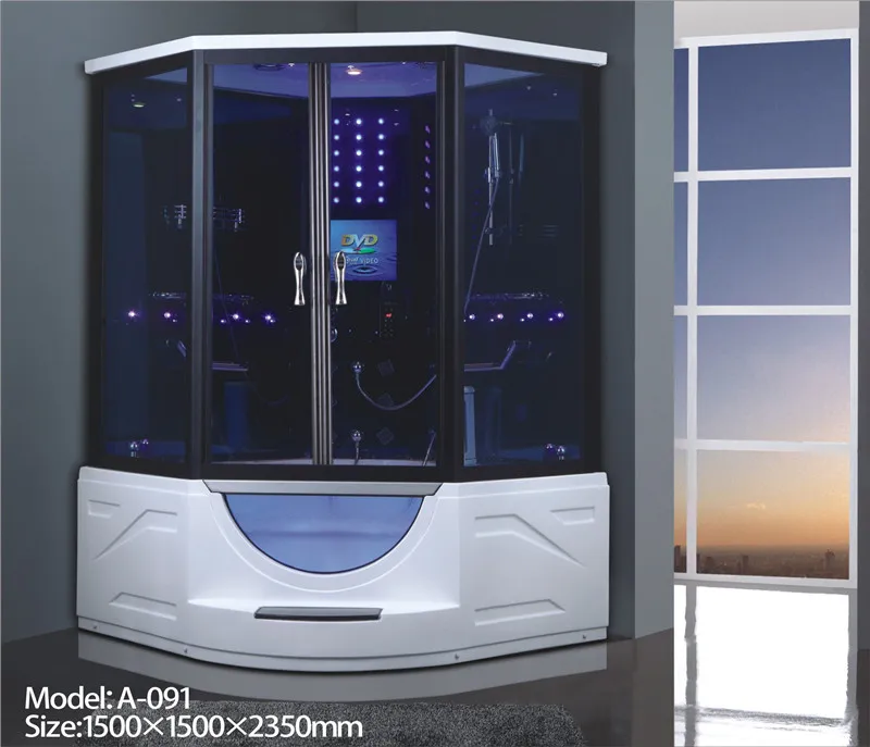 Китайский поставщик портативная Паровая душевая комната с ТВ и DVD Blutooth |