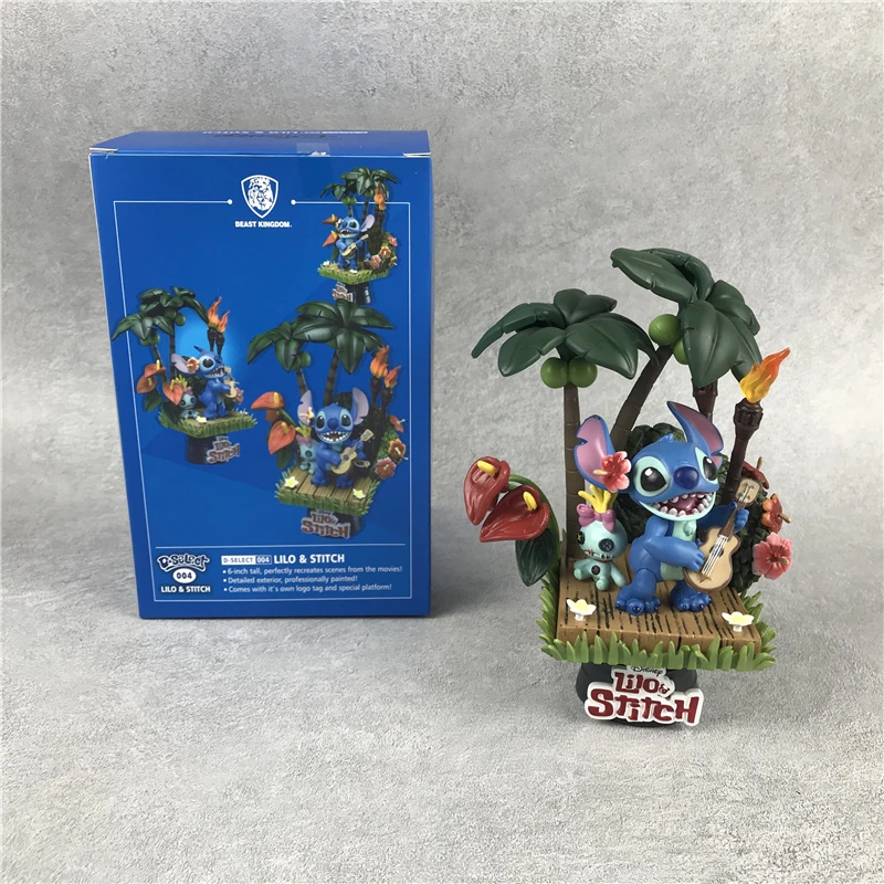 

Disney Lilo & Stitch Figure Doll Anime Stitch Model Cartoon Ornaments Childrens Toys Anime Action Figures Models Birthday Gifts