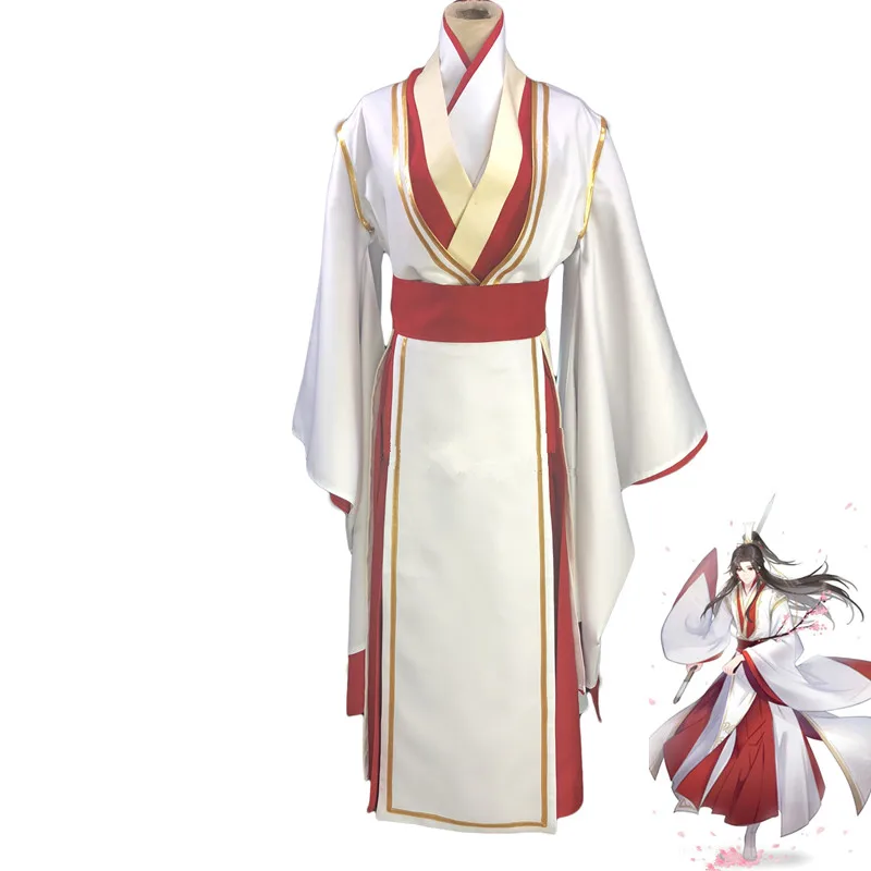 Костюм для косплея Xie Lian Yue Shen античный новый костюм Тянь Гуань Си фу Платиновый