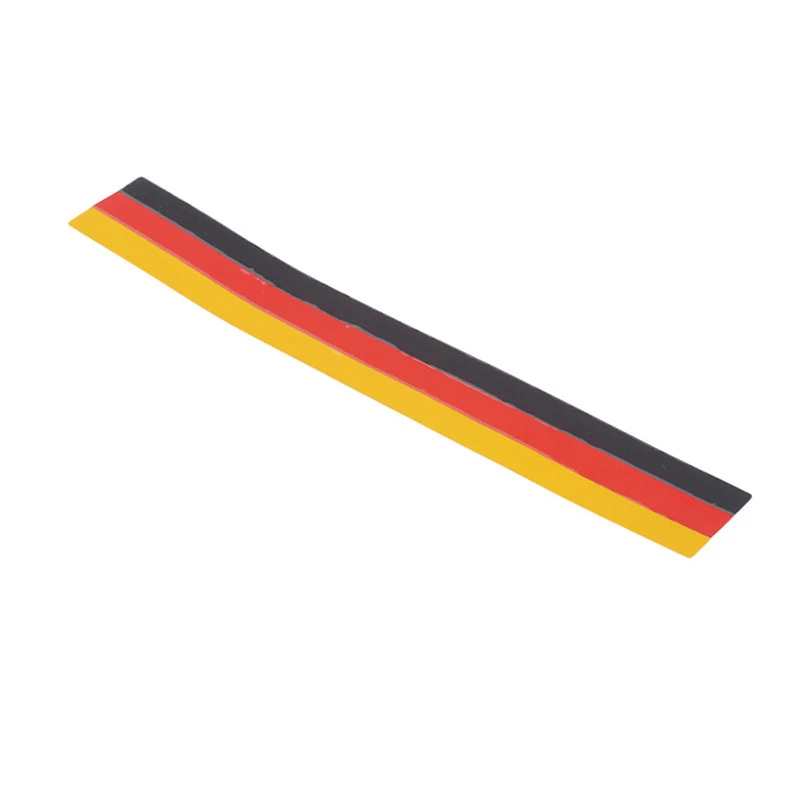 

Car Styling Russia German France Italy Flag Stripe Decal Bumper Car Body Stickers
