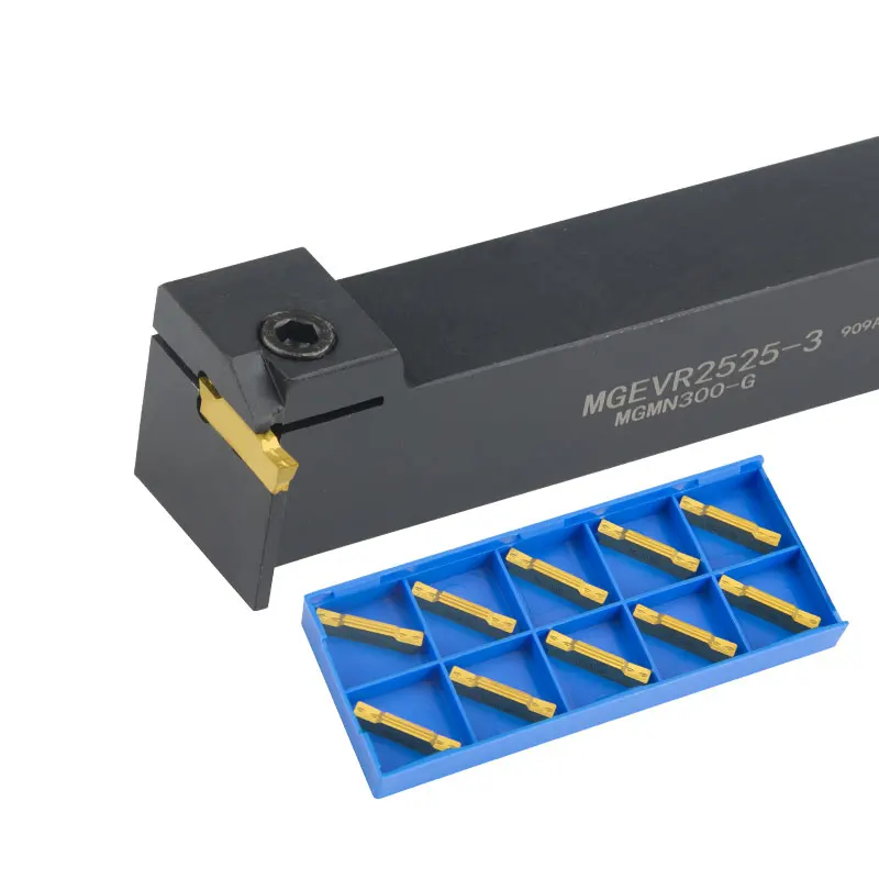 

1PC MGEVR2020/2525-3 -1.5/2/2.5/3.4 Grooving Tool Holder MGMN Carbide Insert MGEVR/L Straight Shank External Turning Tool