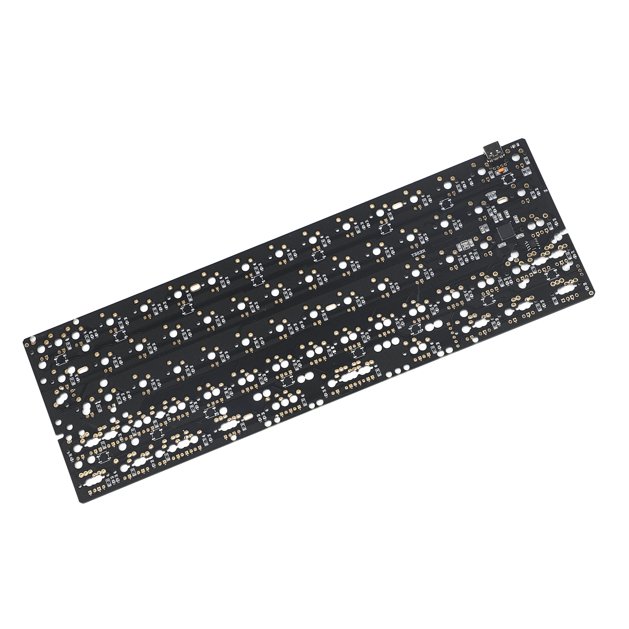 

GH60 64 Minila QMK через печатную плату полностью программируемая для DIY механической клавиатуры YD60MQ YD64MQ покер HHKB поддержка светодиодный