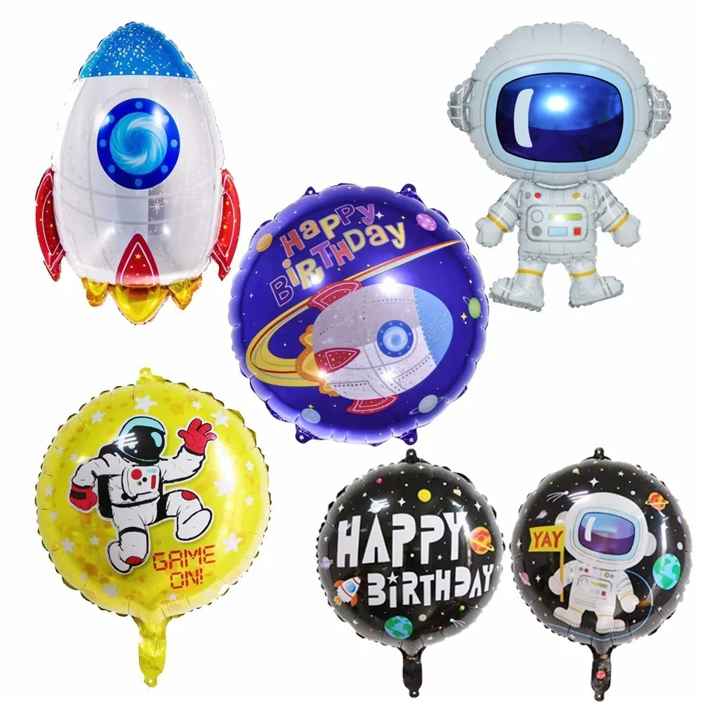 2019 гигантские ракета астронавт фольги воздушные шары для маленьких мальчиков