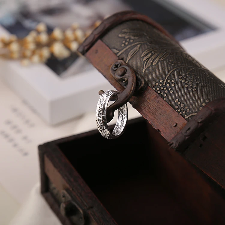 Одно кольцо силовых эльфов билбо Бэггинс золотой серебряный цвет модные