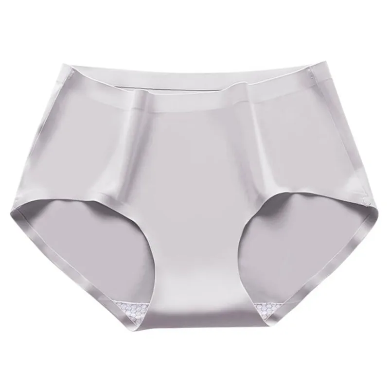 

Bacteriostatic Women's Underwear Seamless Panties Cotton Female Underpants Soft Breathable Mid Waist Solid Color Briefs