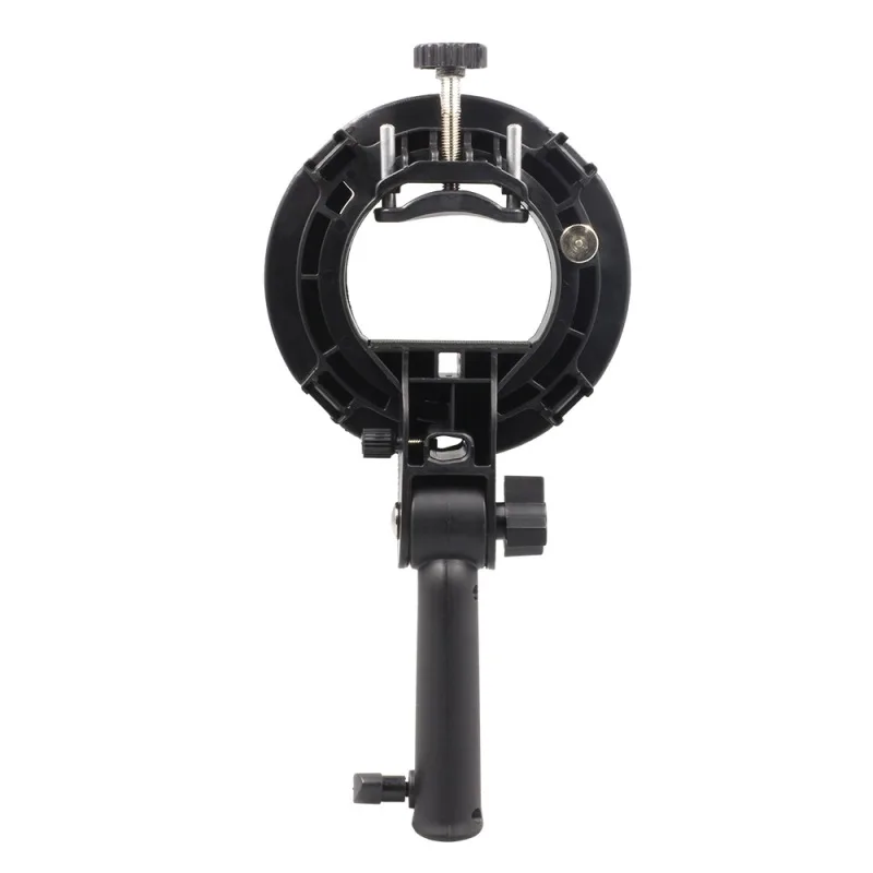 Hand Grip S-Type Bracket Mount Holder For Flash Speed Lite Soft Box S Beauty Dish Honeycomb Photography | Электроника