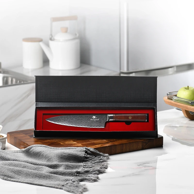 Shuangmali 8-дюймовые шеф-ножи 67 слоев VG10 дамасский кухонный нож для приготовления