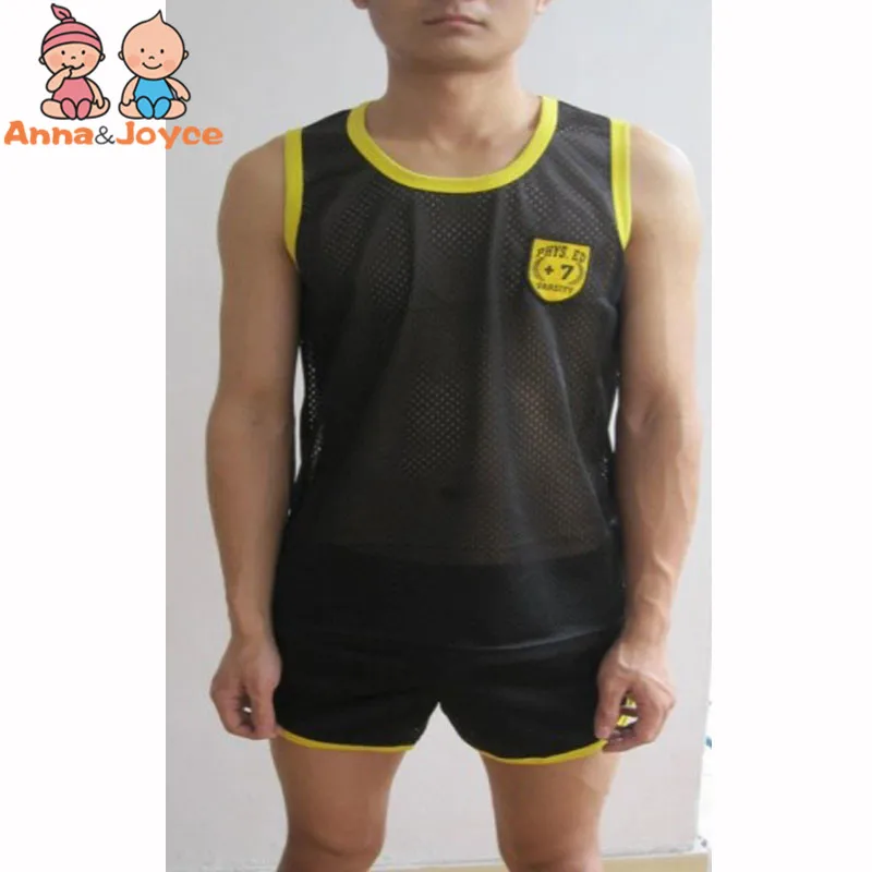 Распродажа! Мужской компрессионный жилет без рукавов для фитнеса влагоотводящий