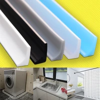 new silicone water stopper bathroom shower water retaining strip kitchen stove rubber dam flood barrier dry and wet separation