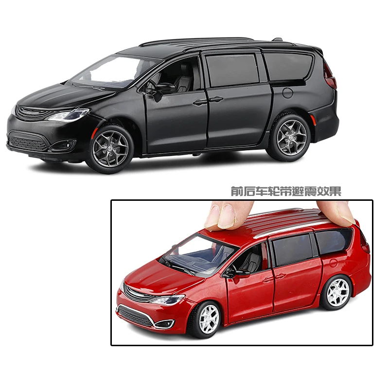 Модель литая автомобиля Chrysler Pacifica MPV из металлического сплава миниатюрная модель