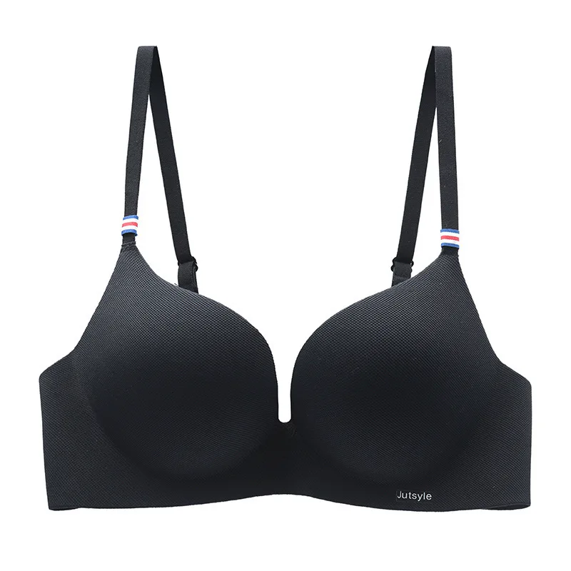 

UZGGI Sexy Deep U Bras For Women Push Up Lingerie Seamless Wireless Bralette Fashion Comfortable Brassiere Underwear Intimates
